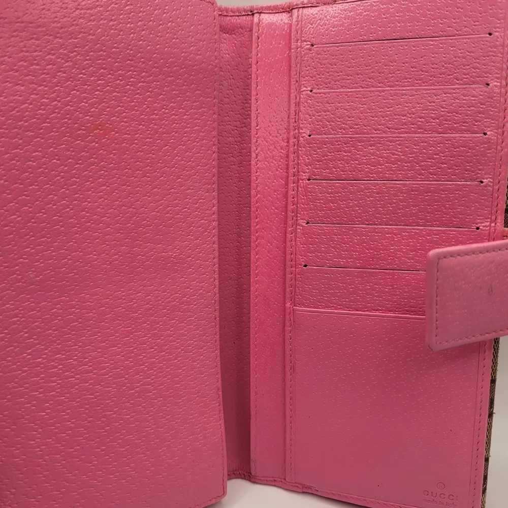 Gucci Brown and Pink Women's Wallet - Picture 3 of 4